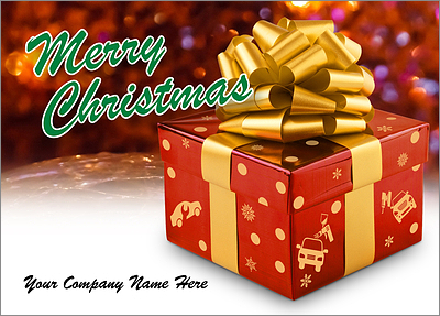 Auto Body Christmas Gift (Glossy White) 