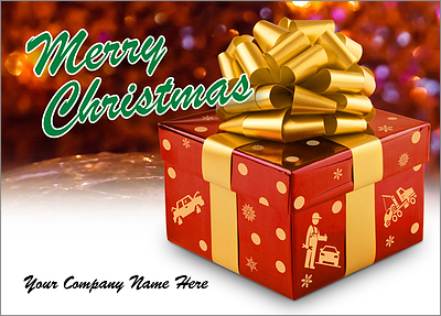 Auto Salvage Christmas Gift (Glossy White) 