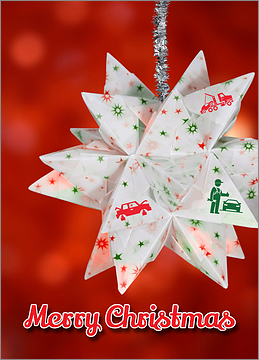 Auto Salvage Christmas Star