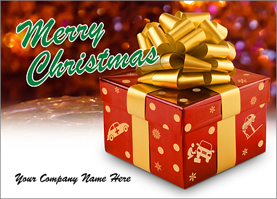 Automotive Christmas Gift (Glossy White) 