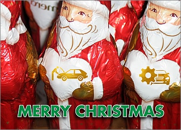 Automotive Santas Card