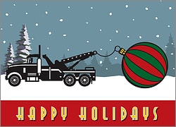 Christmas Tow Truck