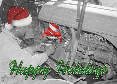 Holiday Engine Maintenance (Glossy White) 