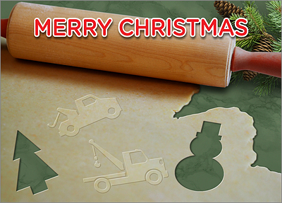 Tow Truck Cookie Dough (Glossy White) 